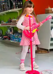 Elektronik Gitar Ayaklı Mikrofon Müzik Seti 3