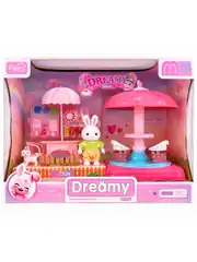 Bay Dreamy Mini Tavşan Ailesi Eğlence Parkı 6