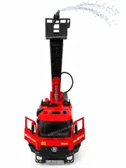 Kapıları Açılıp Kapanabilen Sesli Işıklı Su Fırlatan Metal İtfaiye Aracı 6
