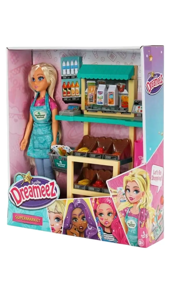Dreameez Süpermarket Bebek Oyun Seti 3
