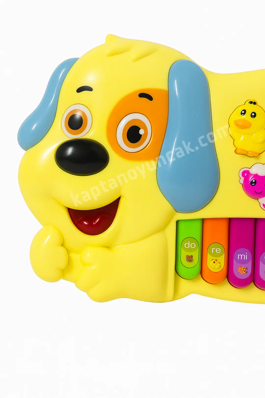 Çiftlik Hayvan Sesli Eğitici Bebek Piyano Oyuncak - Köpek 3