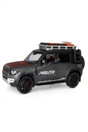 Sürtmeli Sesli Işıklı Polis Off Road Araba 2