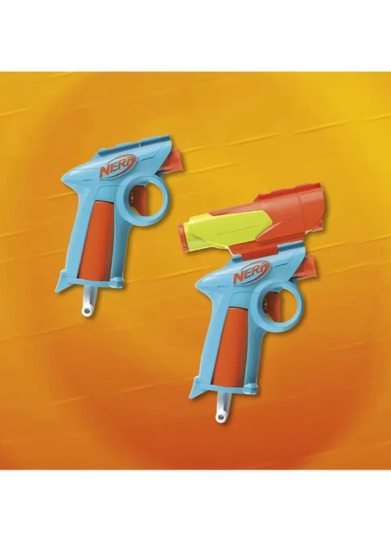 Nerf N-Serisi Gear Up 18 Sünger Mermili 3’lü Dart Atan Silah Seti 8