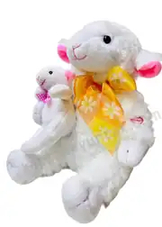 Yavrulu Türkçe Masal Anlatan Peluş Kuzu 7