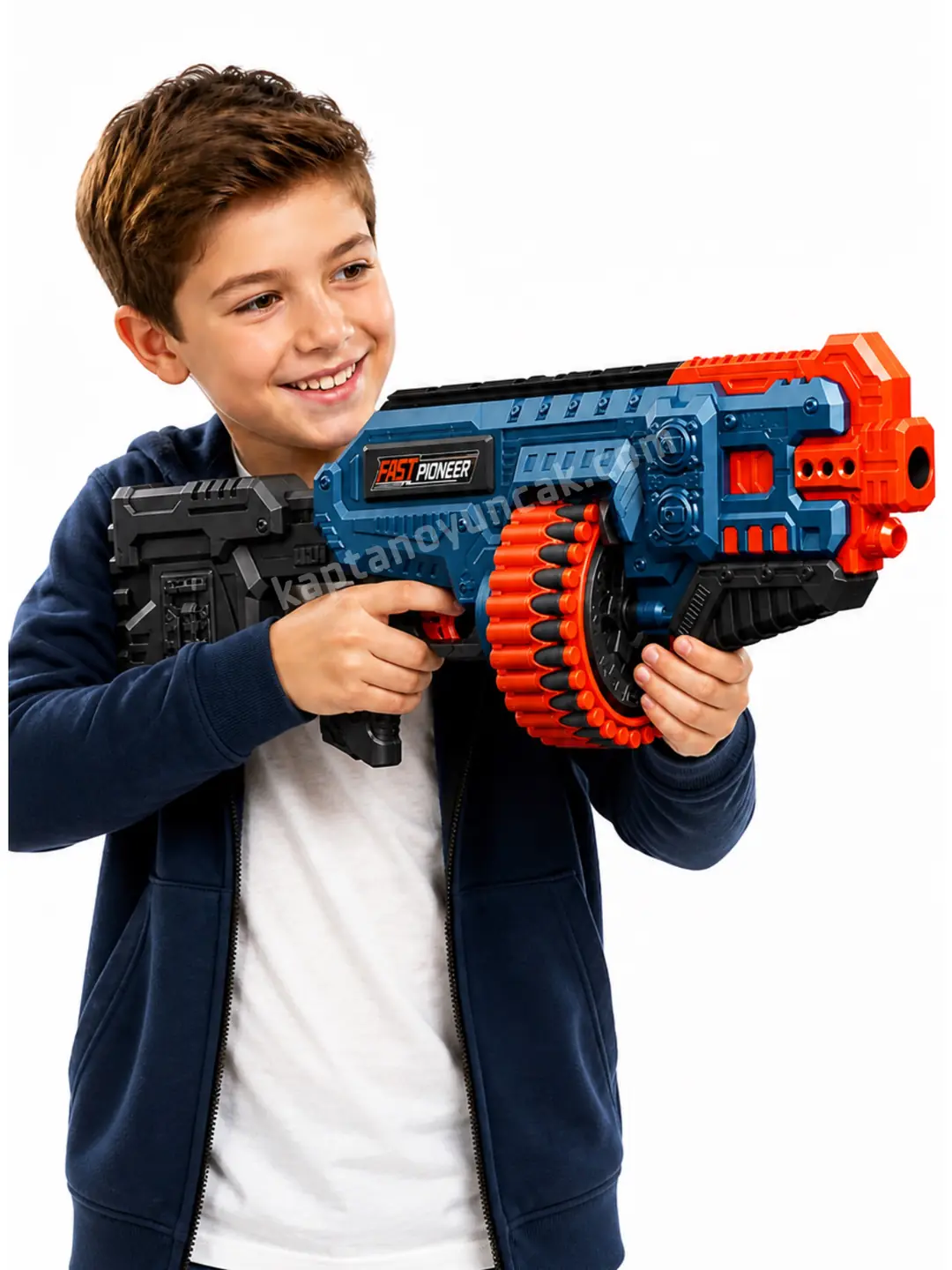 Fast Pioneer 48 Mermili Dart Atan Pilli Nerf Tabanca