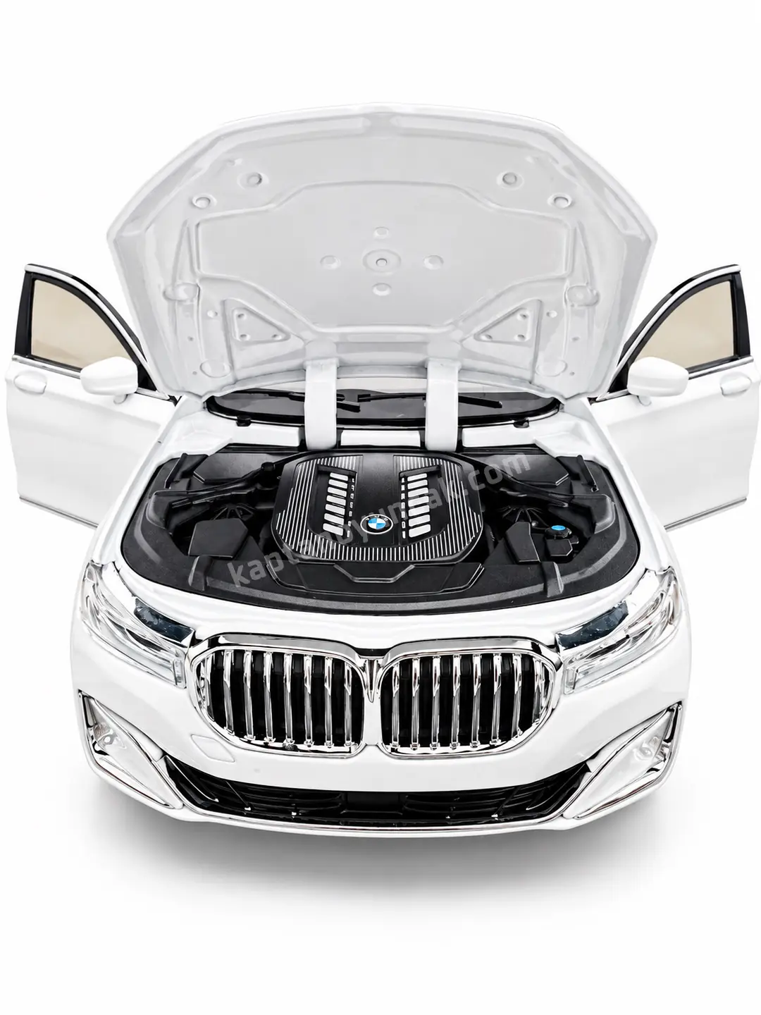 Kapıları Açılıp Kapanabilen Çek Bırak Metal Bmw 7 Series V12 1:24 4