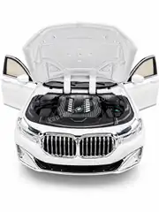 Kapıları Açılıp Kapanabilen Çek Bırak Metal Bmw 7 Series V12 1:24 4