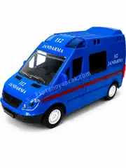 Sürtmeli Sesli ve Işıklı Jandarma Ekip Araba 2