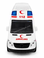 Sürtmeli Sesli ve Işıklı Ambulans Ekip Araba 4