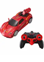 Sunman Uzaktan Kumandalı Şarjlı Duman Çıkartan Robota Dönüşen Araba 2
