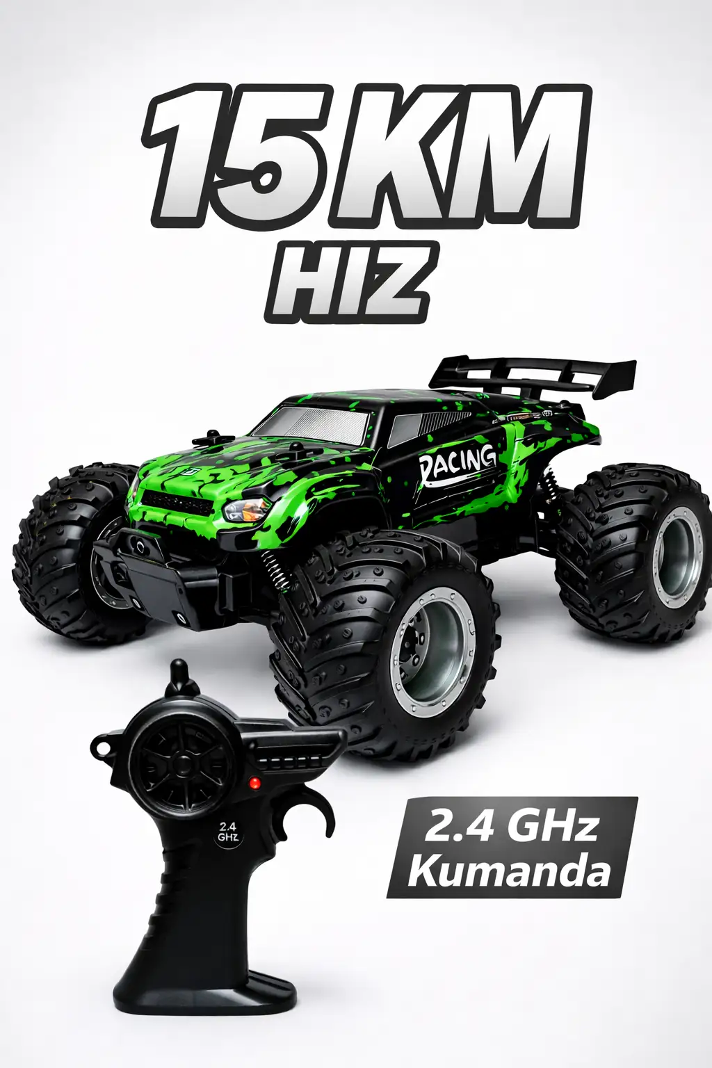 Vardem Uzaktan Kumandalı Şarjlı Hızlı Off Road Arazi Araba 4