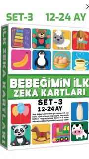 Bebeğimin İlk Zeka Kartları 12-24 Ay 3