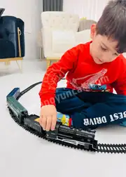 Vardem Sesli Işıklı Kara Tren 18 Parça 4