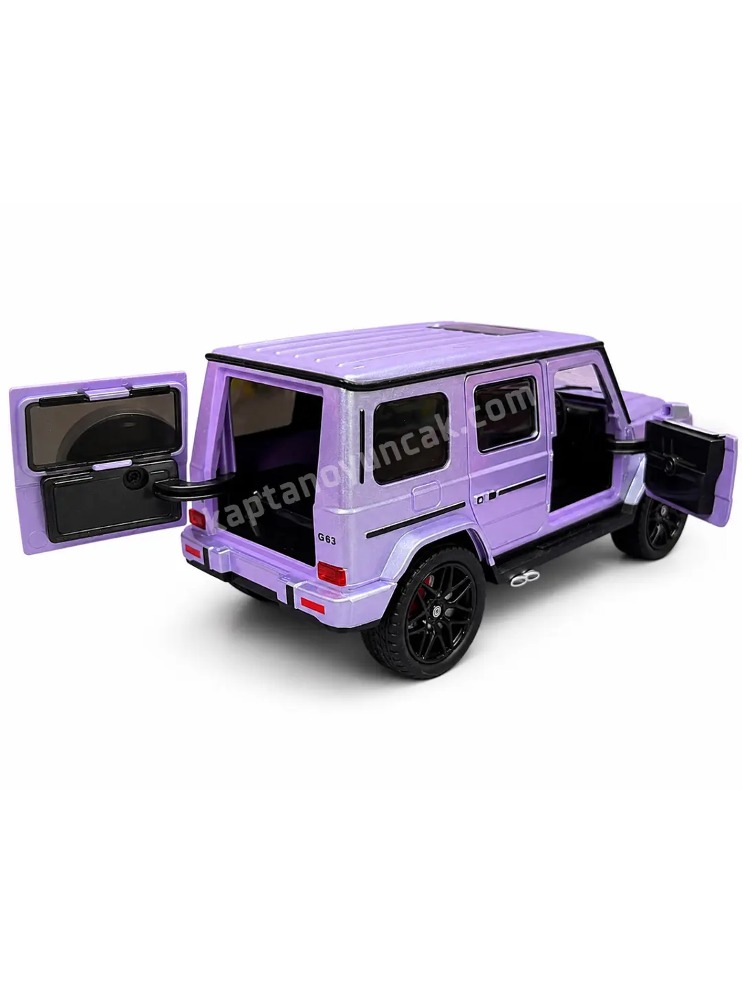 Kapıları Açılıp Kapanabilen Sürtmeli Mercedes Amg G63 Sesli Işıklı Lastikli 5