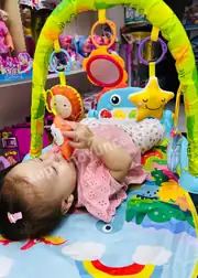 Babycim Eğitici Piyanolu Dinazor Oyun Halısı 3