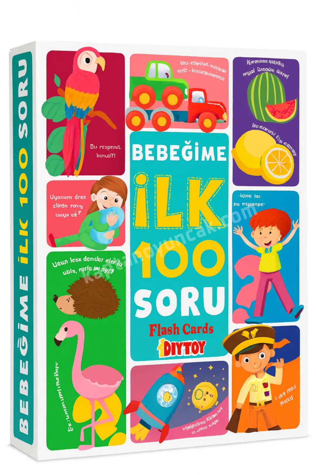 Bebeğimin İlk Zeka Kartları Bebeğime İlk 100 Soru 3