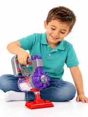 Ayaklı Dyson Dikey Süpürge Pilli Süpürge 2si 1 Arada Aparatlı Çekim Gücü 3