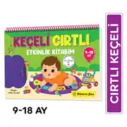9-18 Ay İlk Cırt Cırtlı - Keçeli Etkinlik Kitabım 1