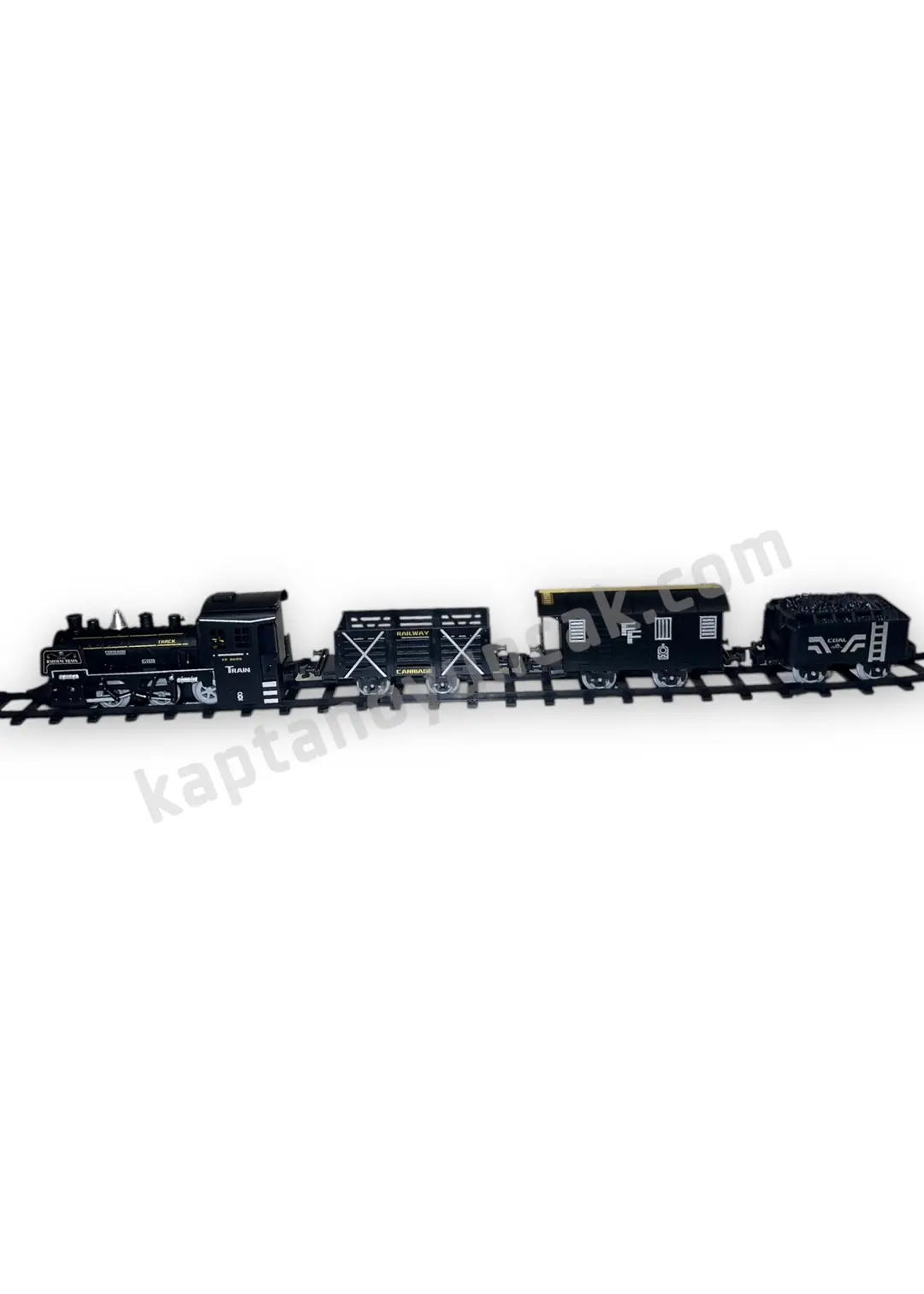 Sesli Işıklı Buharlı Tren Oyun Seti Duman Çıkartan Tren 4