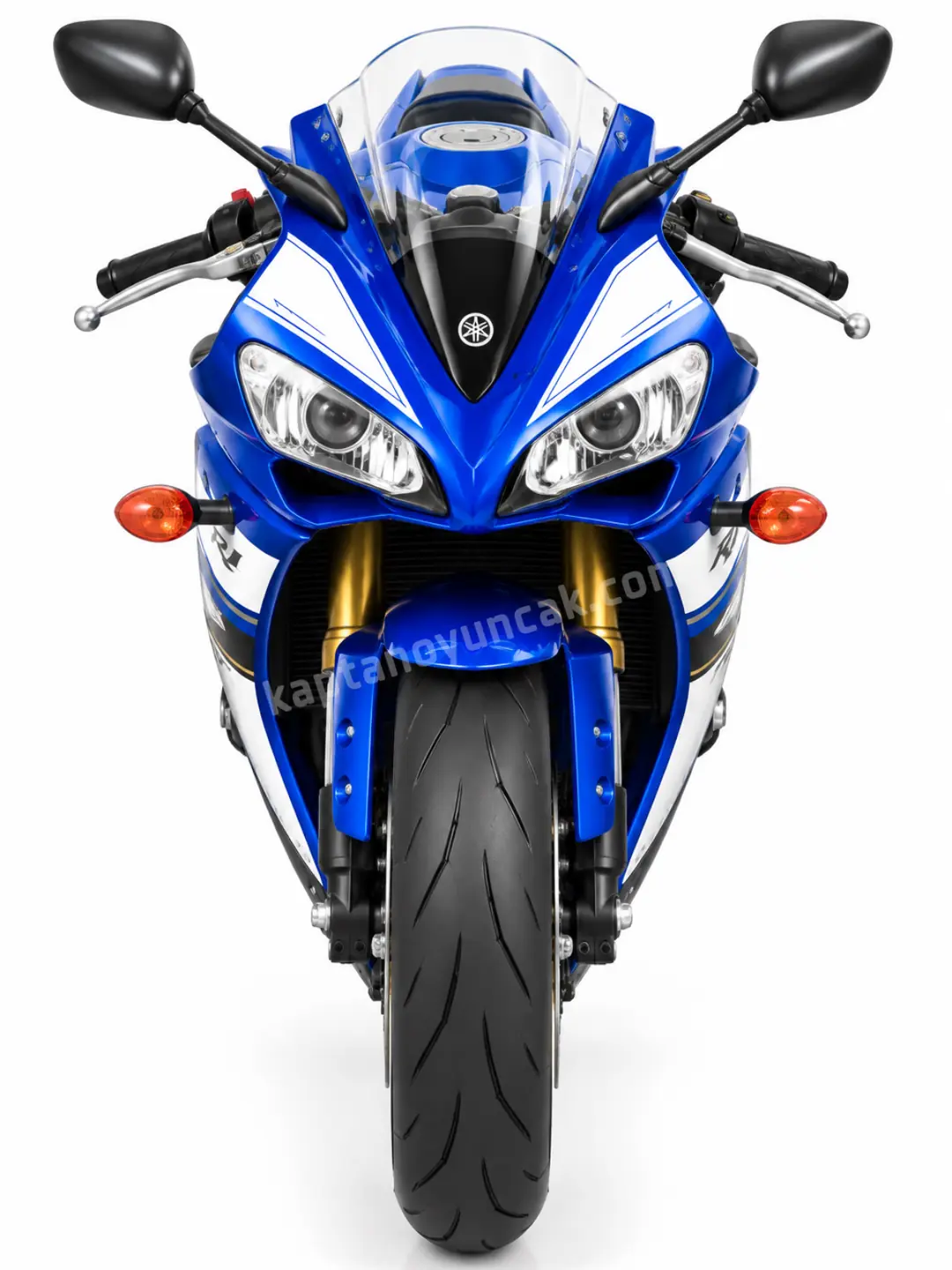 Metal Yamaha YZF-R1 Motosiklet 1:10 4