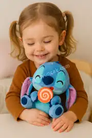 Lisanslı Lolipoplu Peluş Stitch 25 Cm 1