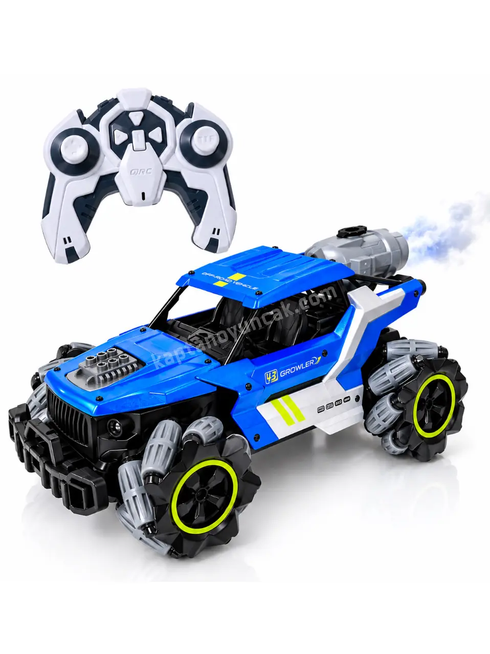 Uzaktan Kumandalı Şarjlı Duman Çıkartan Drift Atabilen 4x4 Off Road Araba