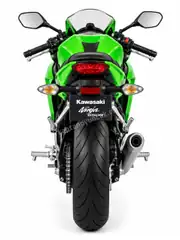 Metal Kawasaki Ninja 650R Motosiklet 1:10 4