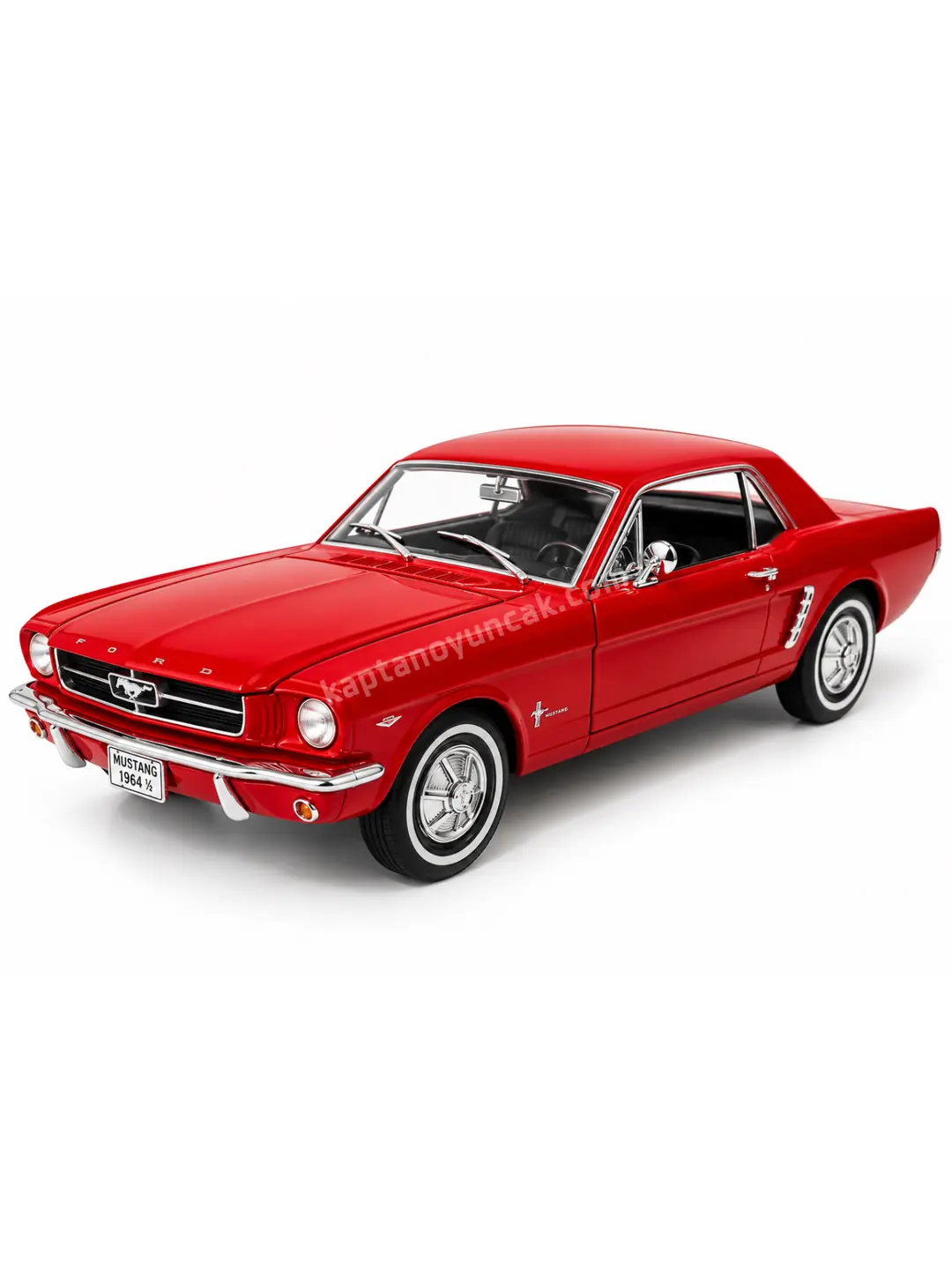 Kapıları Açılıp Kapanabilen Çek Bırak Metal Ford Mustang Coup 1964 1:24