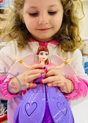 3D Işıklı Melek Oyuncak - Müzikli Hareketli Oyuncak 2