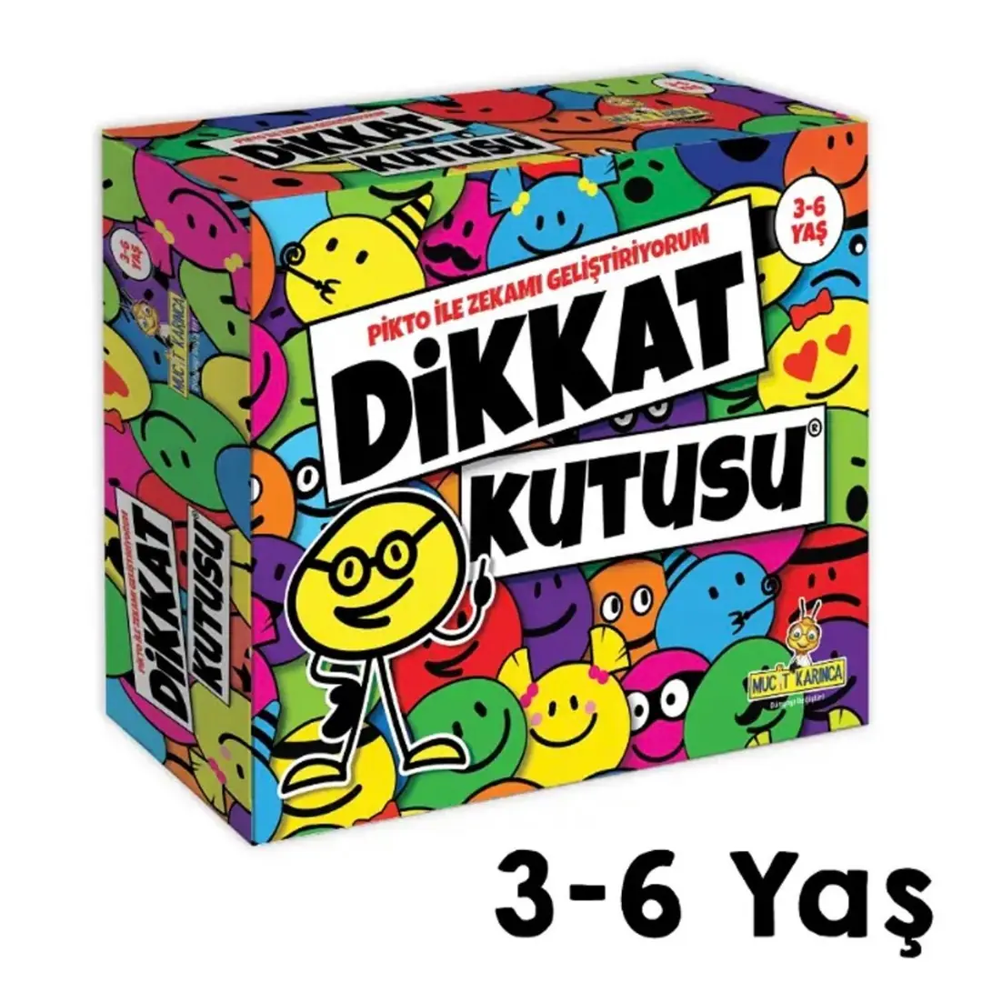 Dikkat Kutusu 3-6 Yaş – Pikto İle Zekamı Geliştiriyorum