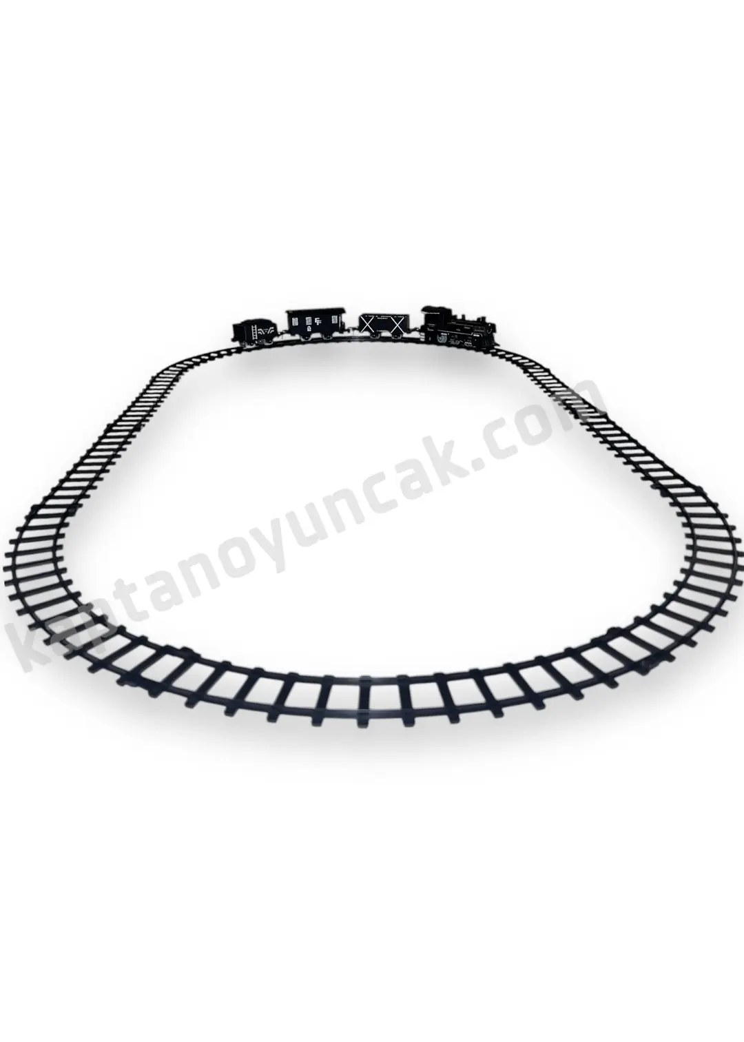Sesli Işıklı Buharlı Tren Oyun Seti Duman Çıkartan Tren 8