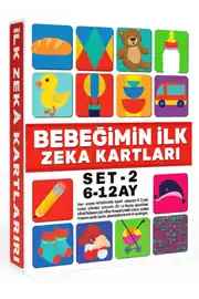 Eğitici Kartlar 6-12 Ay Erken Eğitim Zeka Kartı 3