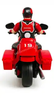 Sesli Işıklı Sürtmeli Yunus Polis Motosiklet 4