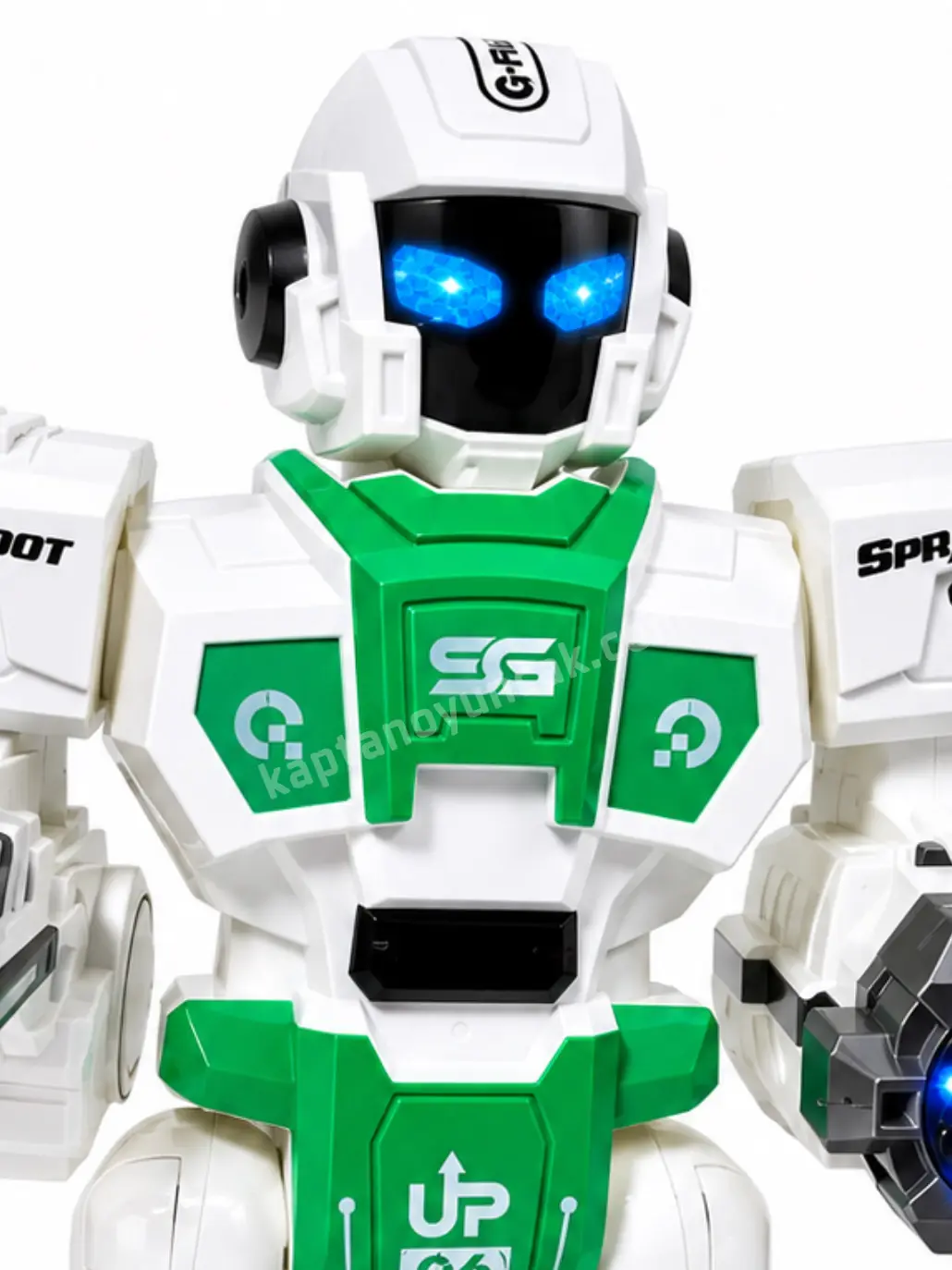 Uzaktan Kumandalı Vantuz ve Duman Atabilen Akıllı Robot 3