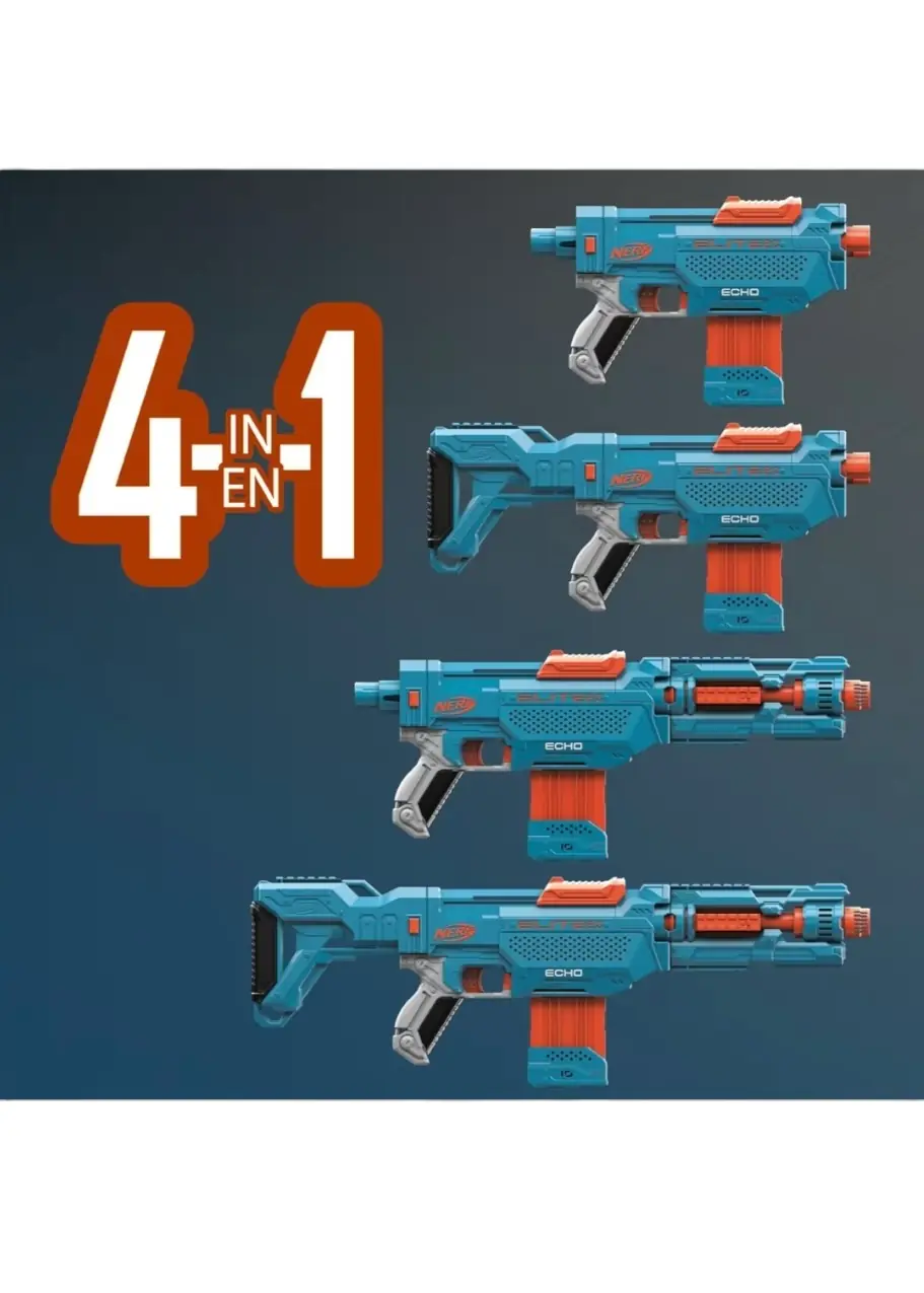 Nerf Sünger Mermili Elite 2.0 Echo CS-10 Nerf Silah