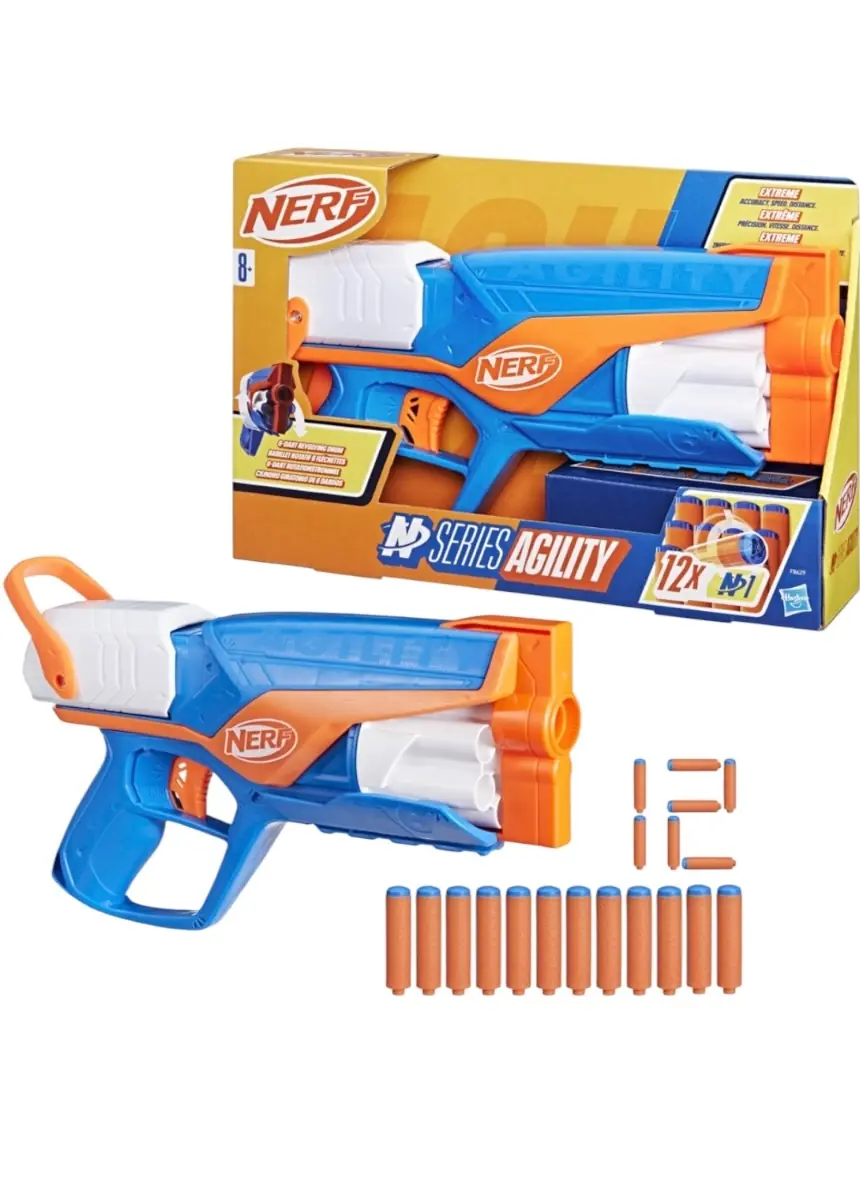 Nerf Sünger Mermili N Serisi Agility Dart Nerf Tabancası 9