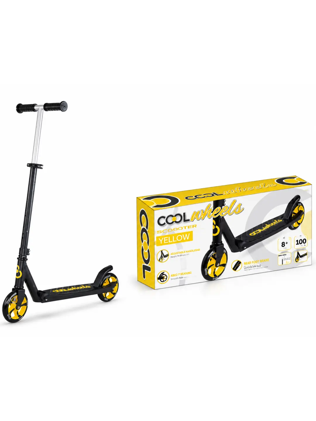 Cool Wheels 2 Tekerlekli Katlanabilir Scooter +8 Yaş 8