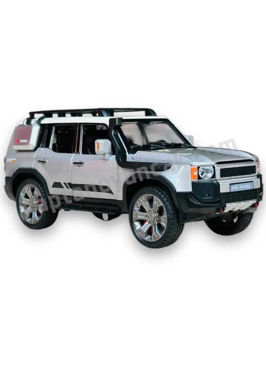 Çek Bırak Sesli ve Işıklı Duman Çıkartan Metal Jeep