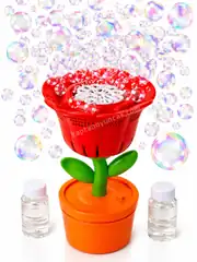 Tam Otomatik Lale Figürlü Köpük Balon Makinası 8