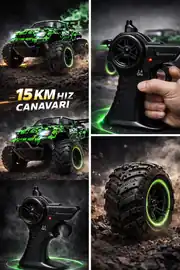 Vardem Uzaktan Kumandalı Şarjlı Hızlı Off Road Arazi Araba 2