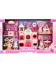 Bay Dreamy Mini Tavşan Ailesi Kale Seti 9