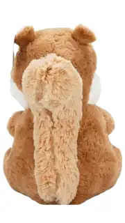 Meşe Palamudu Tutan Sincap Peluş 30 Cm 4