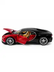 Kapıları Açılıp Kapanabilen Çek Bırak Metal Bugatti Chrion 1:24 3