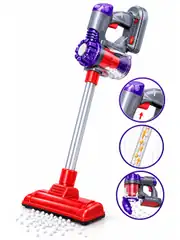 Ayaklı Dyson Dikey Süpürge Pilli Süpürge 2si 1 Arada Aparatlı Çekim Gücü 5