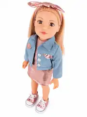Kot Ceketli Alya Bebek 47 Cm 2