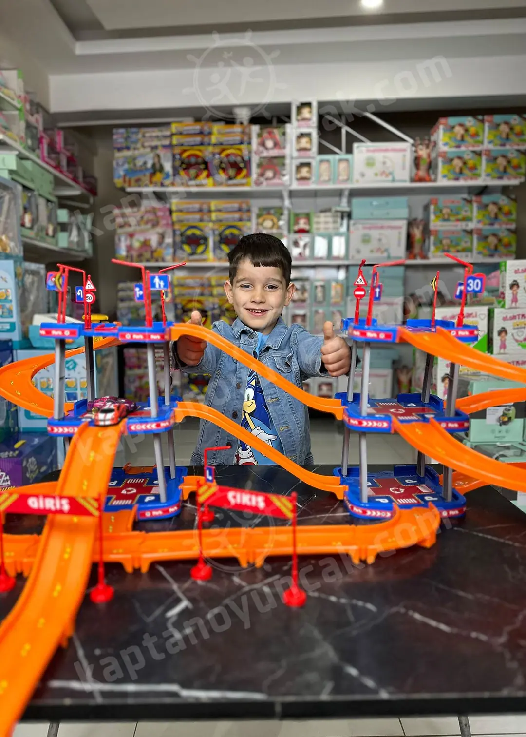 Erdem 6 Katlı Garaj Otopark Seti Oyuncak 2