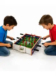 Ahşap Masaüstü Futbol Maçı Langırt Oyun Seti 2