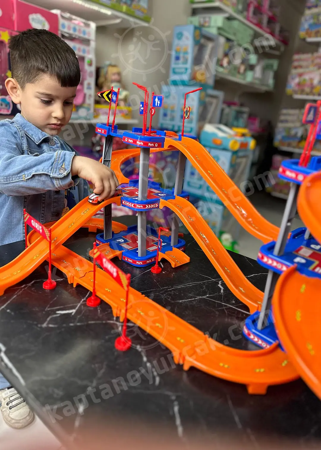 Erdem 6 Katlı Garaj Otopark Seti Oyuncak 6