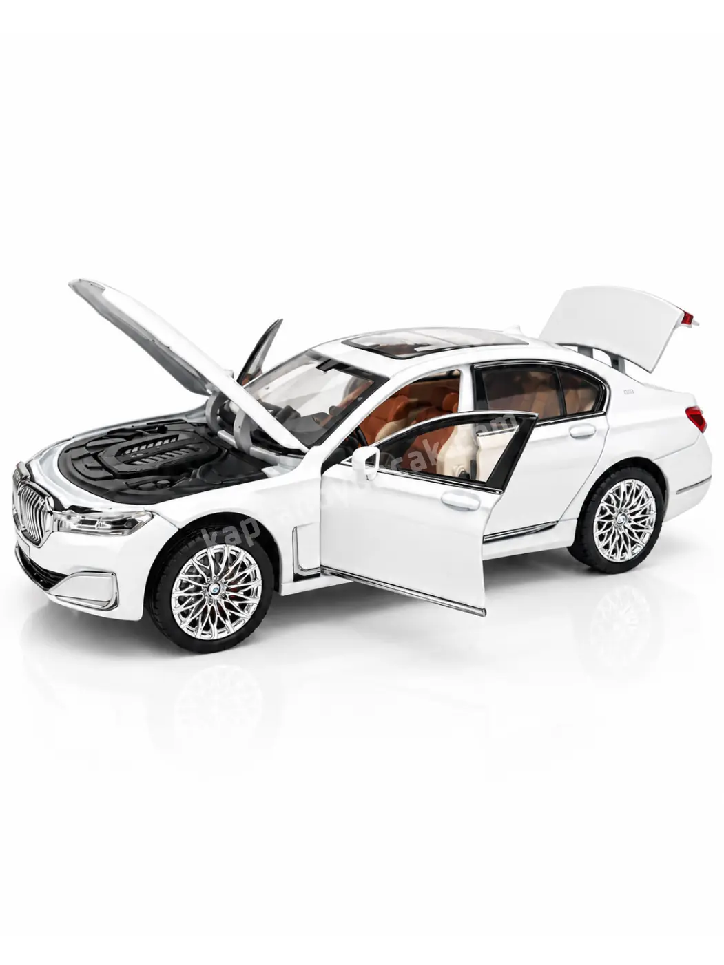 Kapıları Açılıp Kapanabilen Çek Bırak Metal Bmw 7 Series V12 1:24