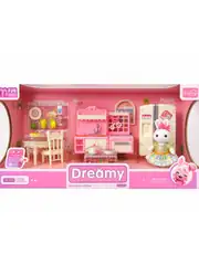 Bay Dreamy Mini Tavşan Ailesi Büyük Mutfak Oyun Seti 3